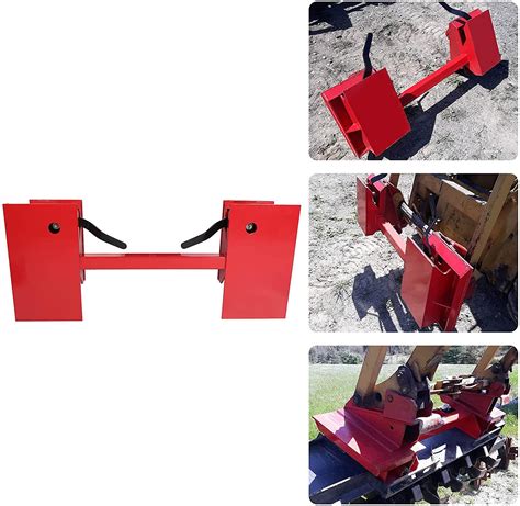 mini skid steer universal mount plate|universal skid steer quick tach.